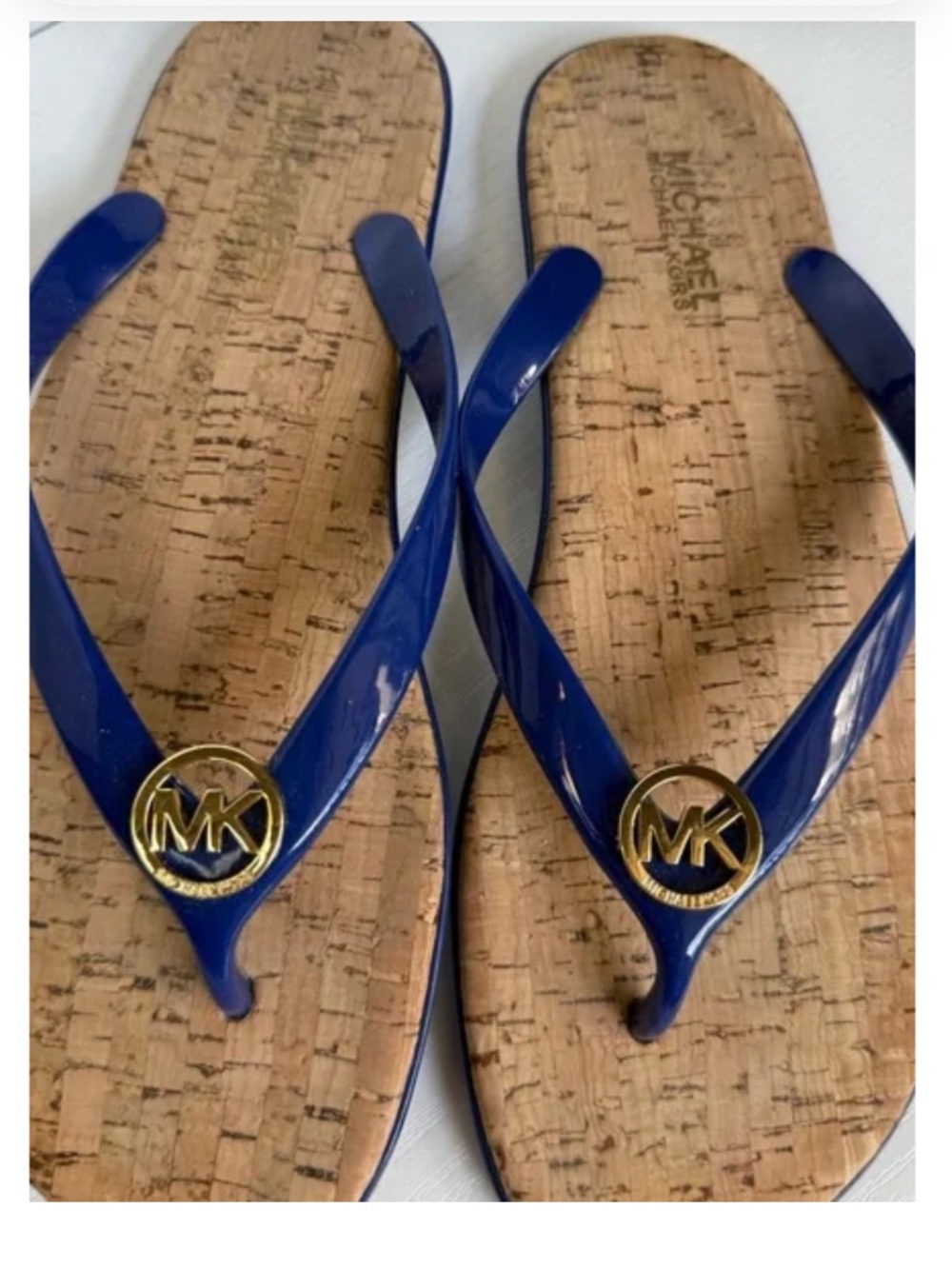 Michael Kors Slip On Jelly Logo Sandals